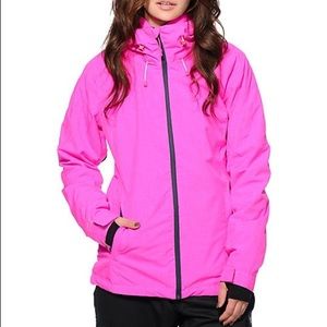PWDR Room Phantom Candy Pink 10K Snowboard Jacket